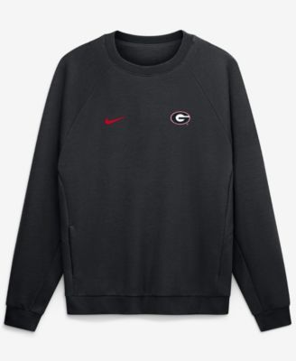 Nike Men's Black Georgia Bulldogs Premium Performance Raglan Dri-FIT Sweatshirt