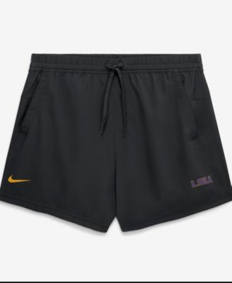 Nike Мужская черная шорты LSU Tigers Primary Logo Form