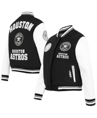 Женская университетская куртка Pro Standard, черная, Houston Astros, на молнии