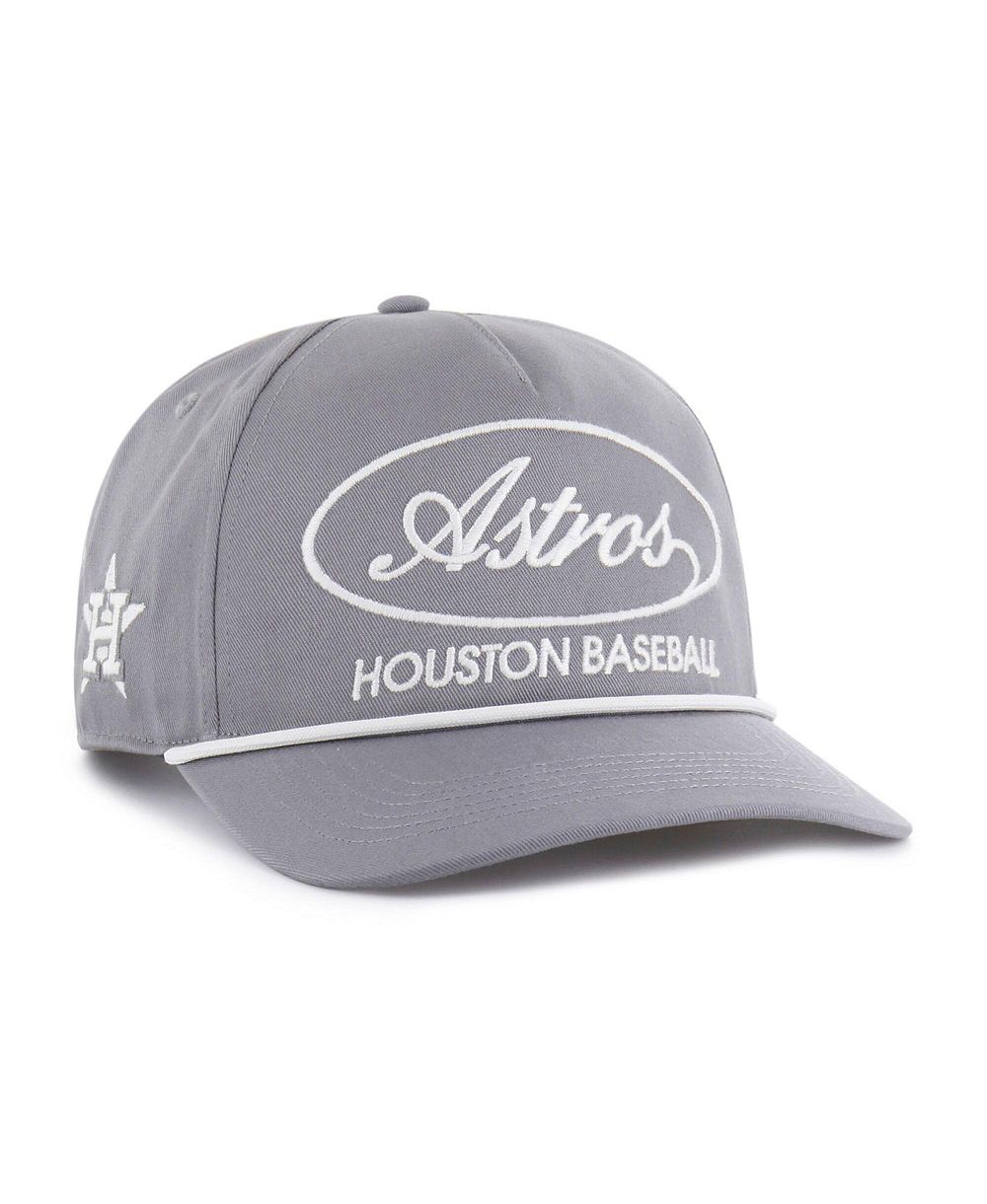 '47 Brand Men's Gray Houston Astros Foundational Hitch Adjustable Hat