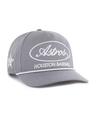 '47 Brand Men's Gray Houston Astros Foundational Hitch Adjustable Hat