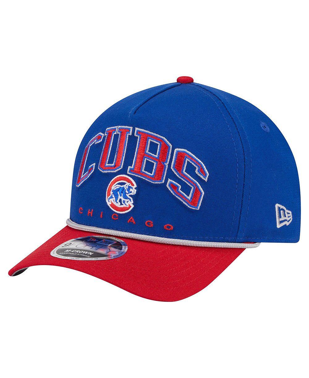 Мужская регулируемая кепка New Era Chicago Cubs Arch 9FORTY A-Frame M-Crown, синий/красный