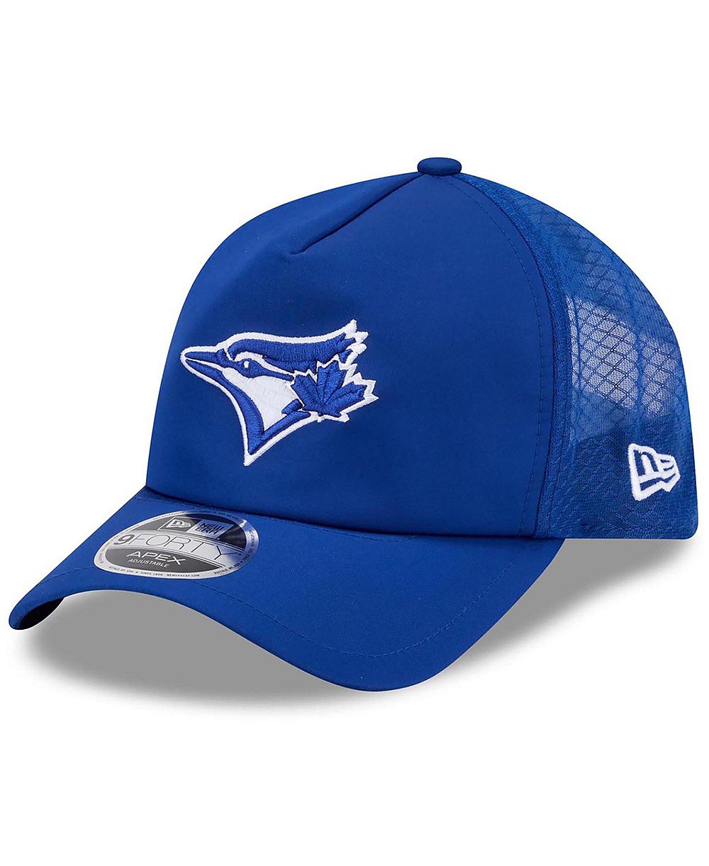 Кепка New Era Men's Royal Toronto Blue Jays 2026 Batting Practice Apex 9FORTY Adjustable Trucker