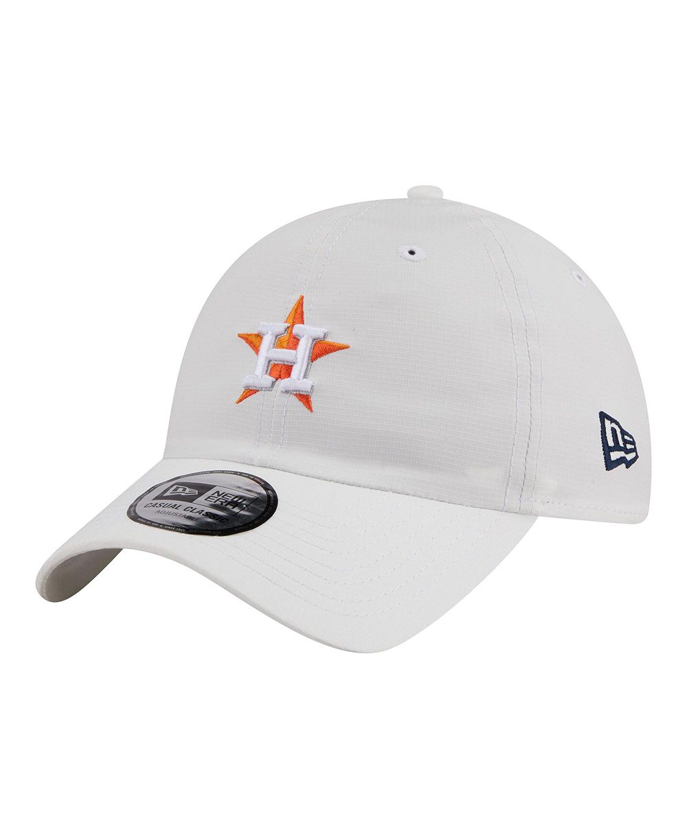 Мужская кепка New Era White Houston Astros Ripstop Casual Classic Adjustable