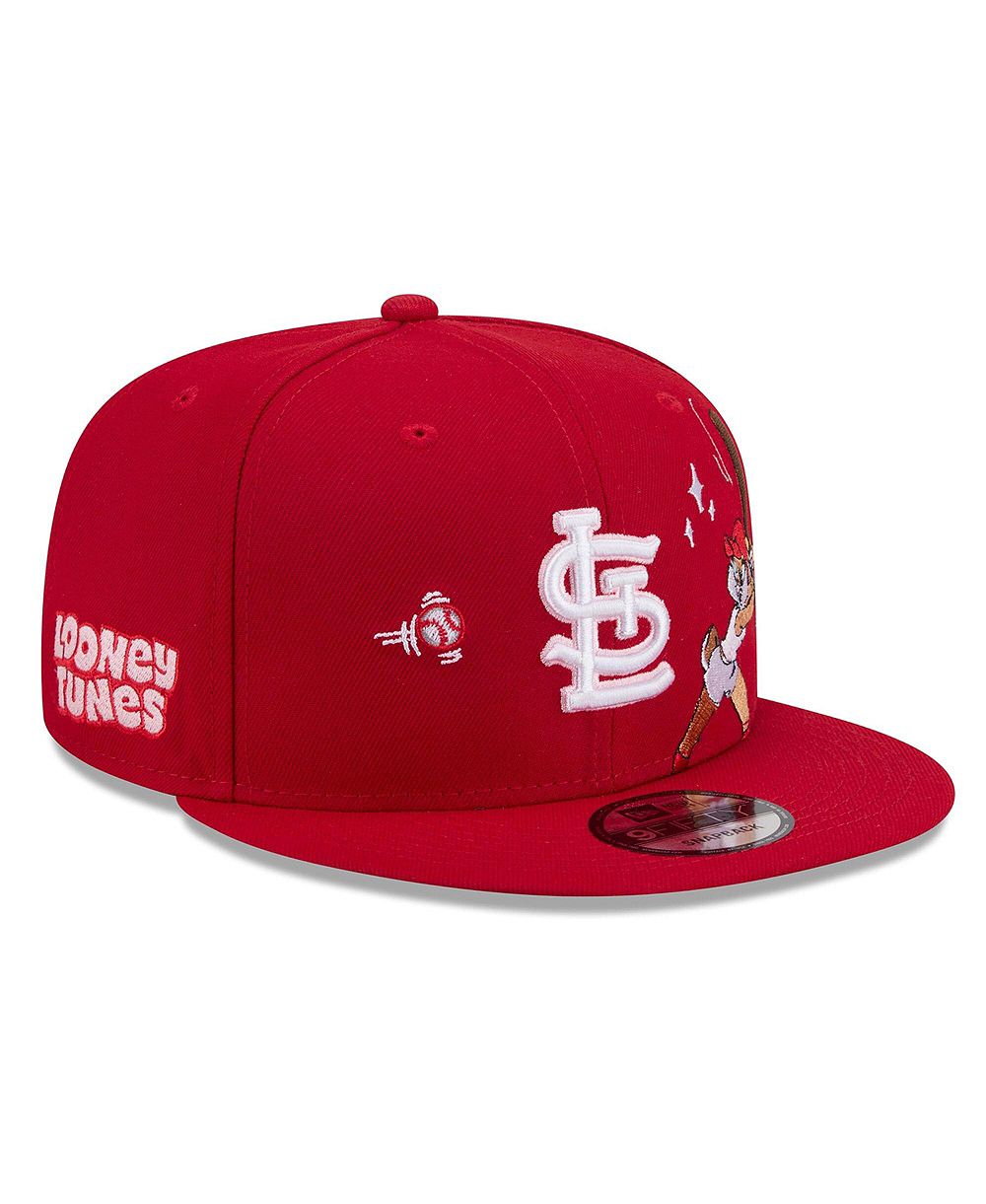 New Era Мужская кепка 9FIFTY St. Louis Cardinals Looney Tunes Lola Bunny Red