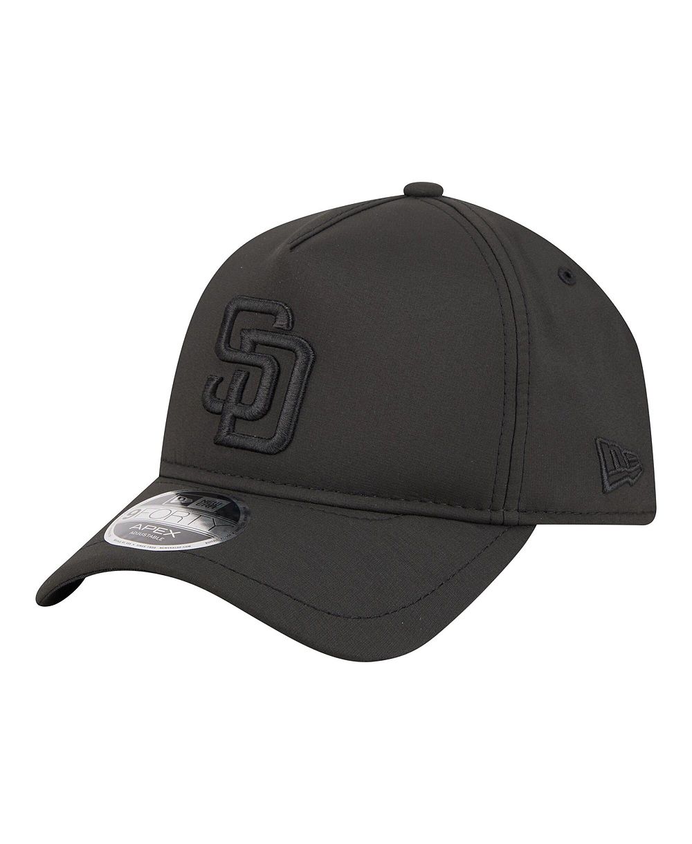 Мужская регулируемая кепка New Era San Diego Padres Injection Apex 9FORTY, черная
