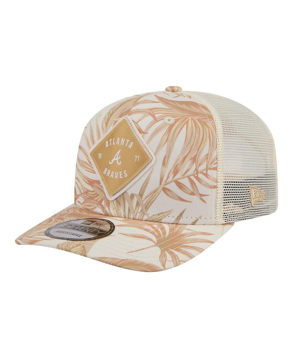 New Era Мужская кепка тракер Atlanta Braves Tonal Palm COOLERA 9SEVENTY