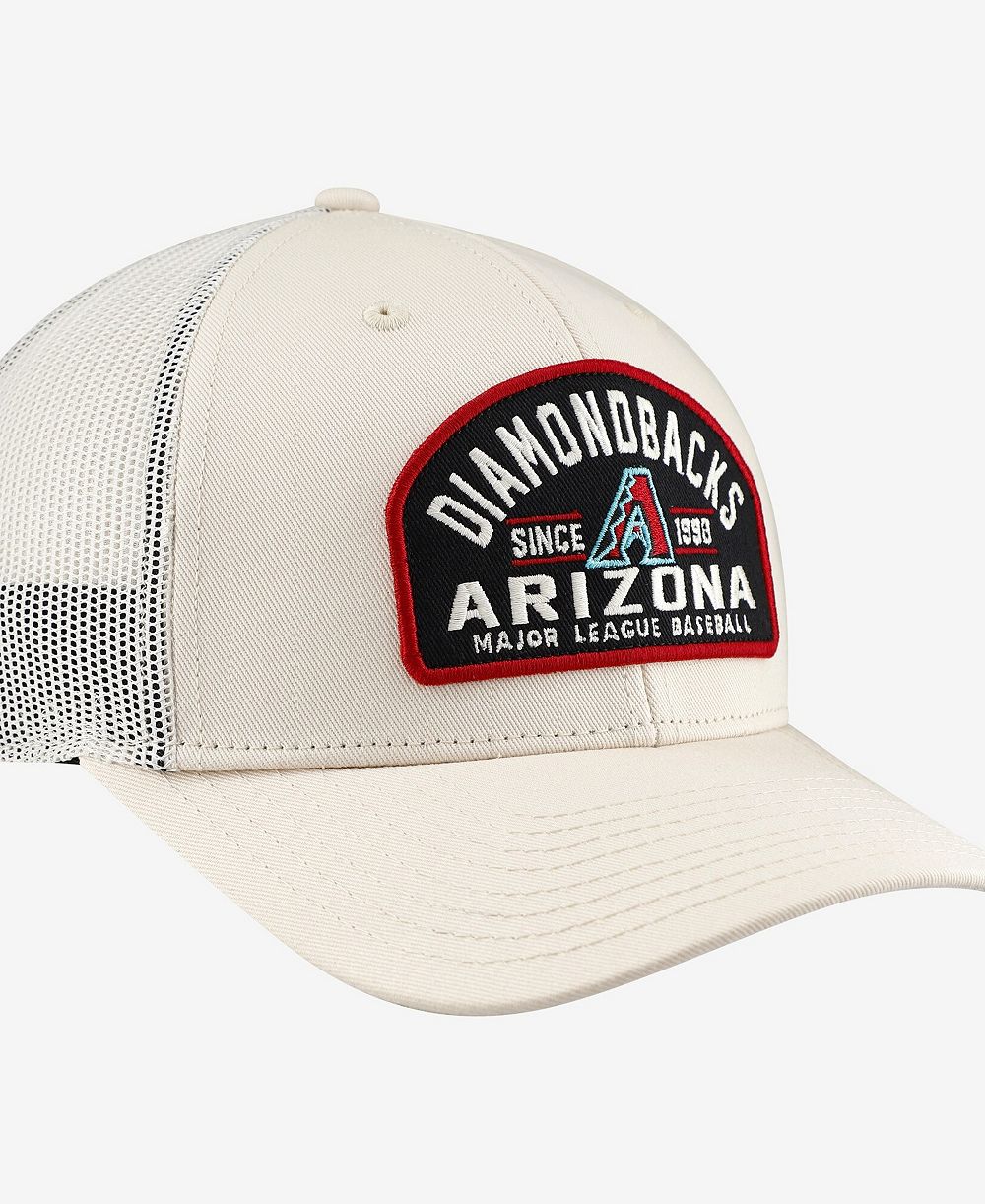 '47 Brand Мужская кепка Arizona Diamondbacks Leland Adjustable Trucker Hat Cream