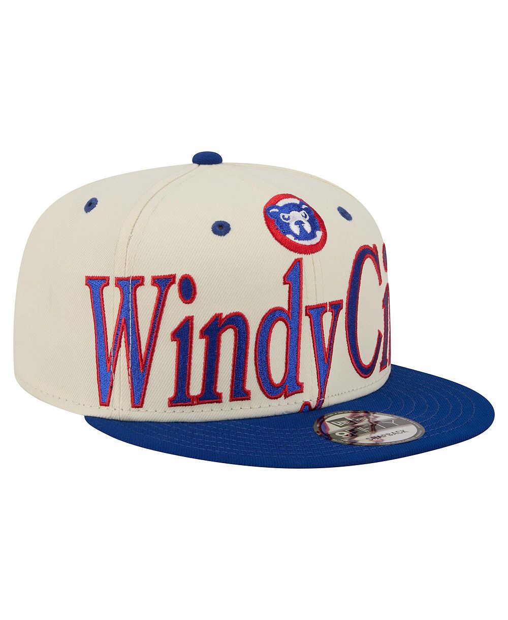 Мужская кепка New Era Chicago Cubs Oversized Slogan 9FIFTY Snapback