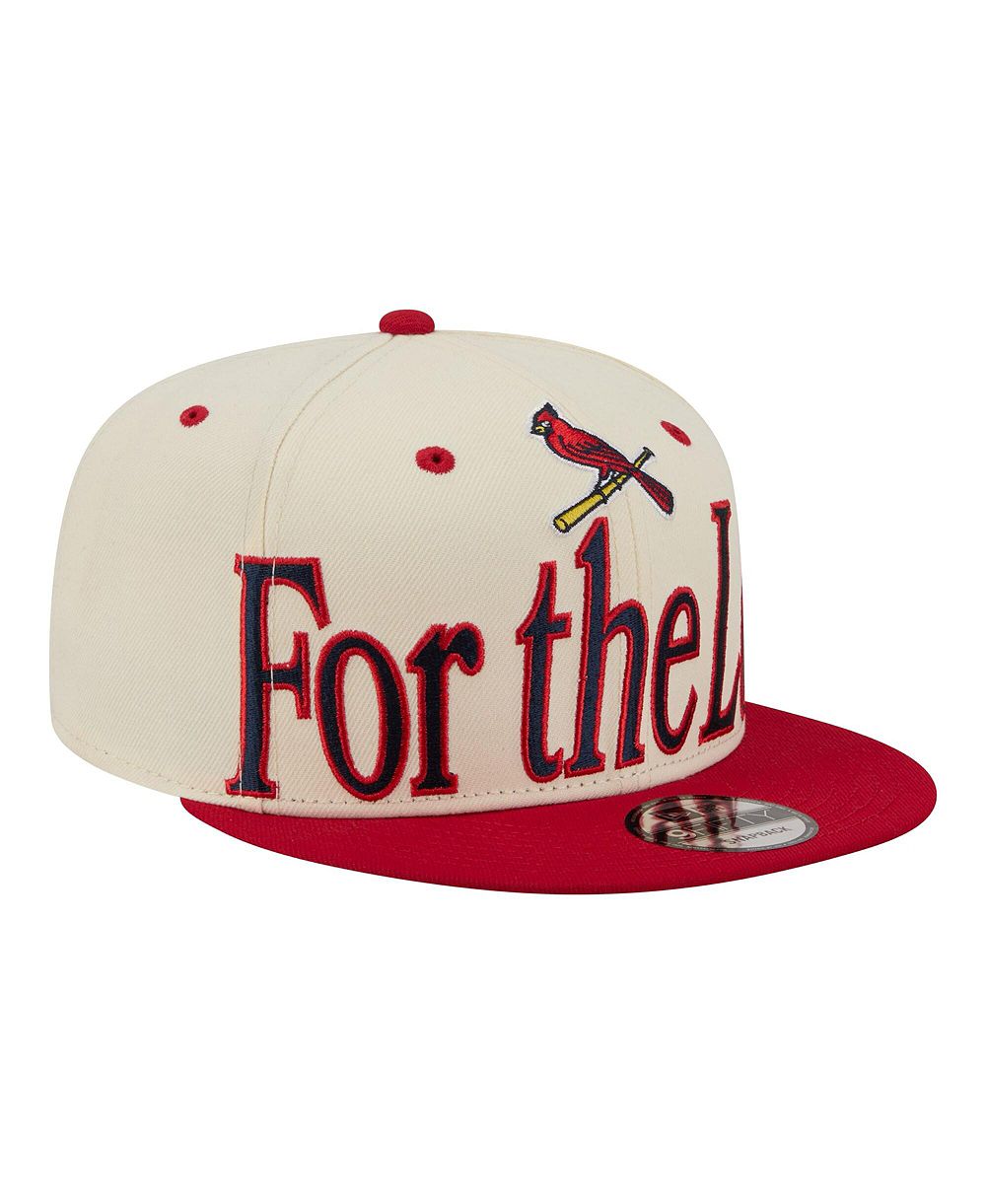 Мужская кепка New Era St. Louis Cardinals Oversized Slogan 9FIFTY Snapback