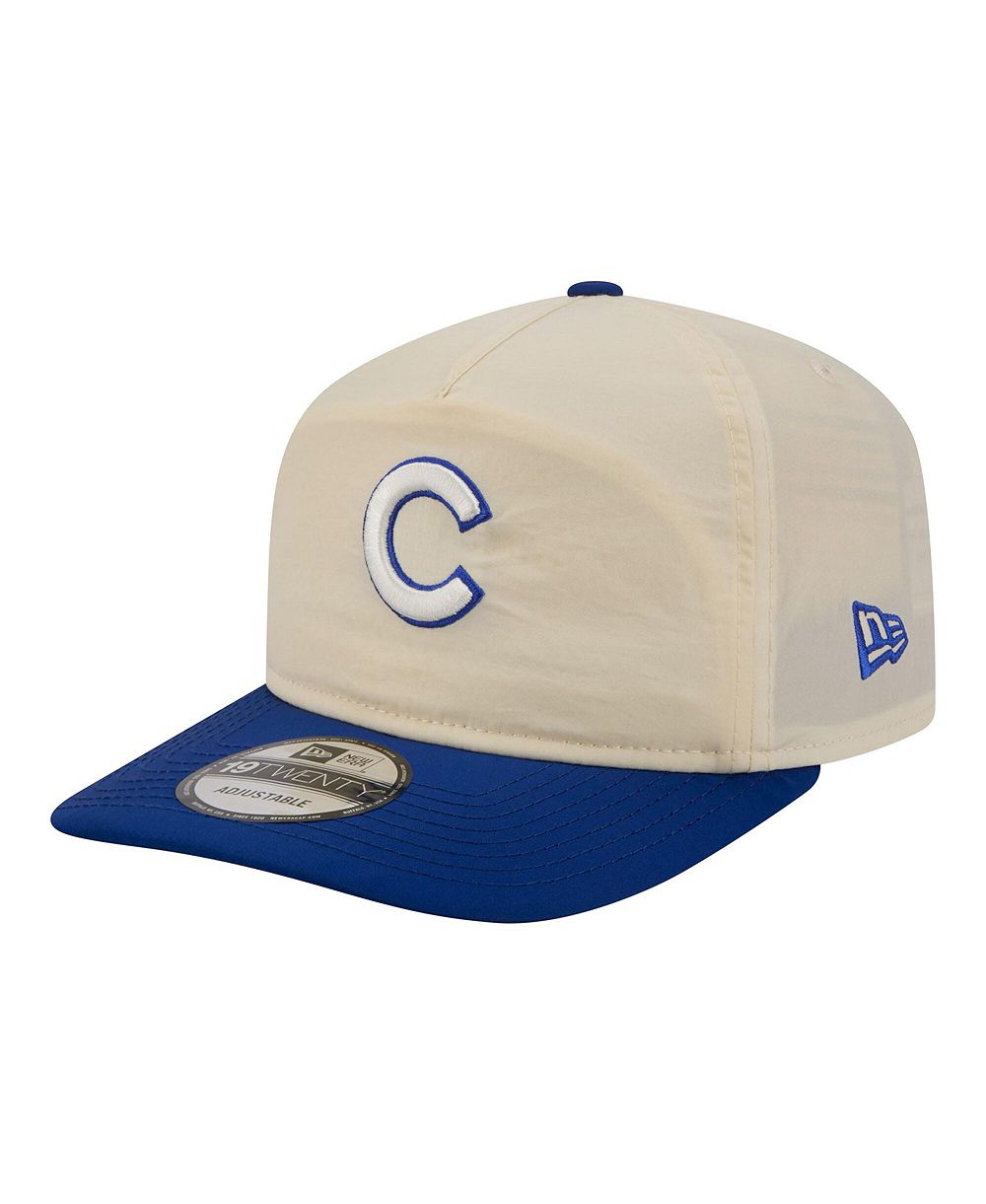 New Era Мужская кепка Chicago Cubs Everyday 19TWENTY регулируемая кремово-синяя