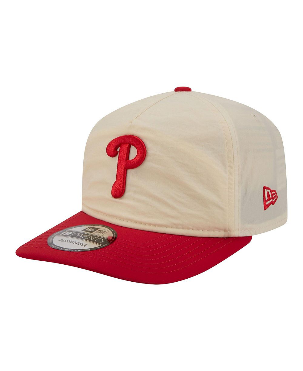 Мужская кепка New Era Cream/Red Philadelphia Phillies Everyday 19TWENTY Adjustable