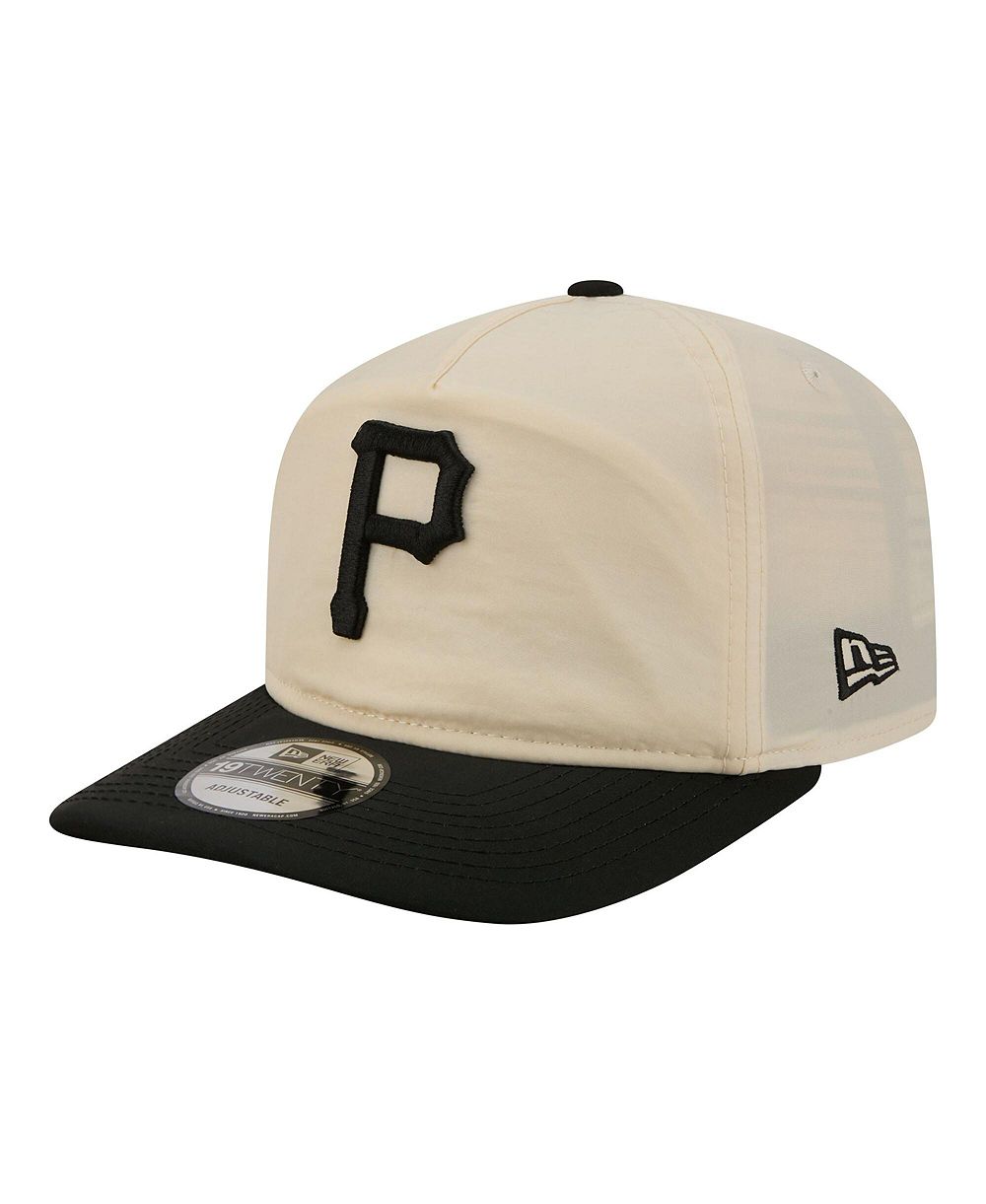 Мужская кепка New Era Cream/Black Pittsburgh Pirates Everyday 19TWENTY Adjustable