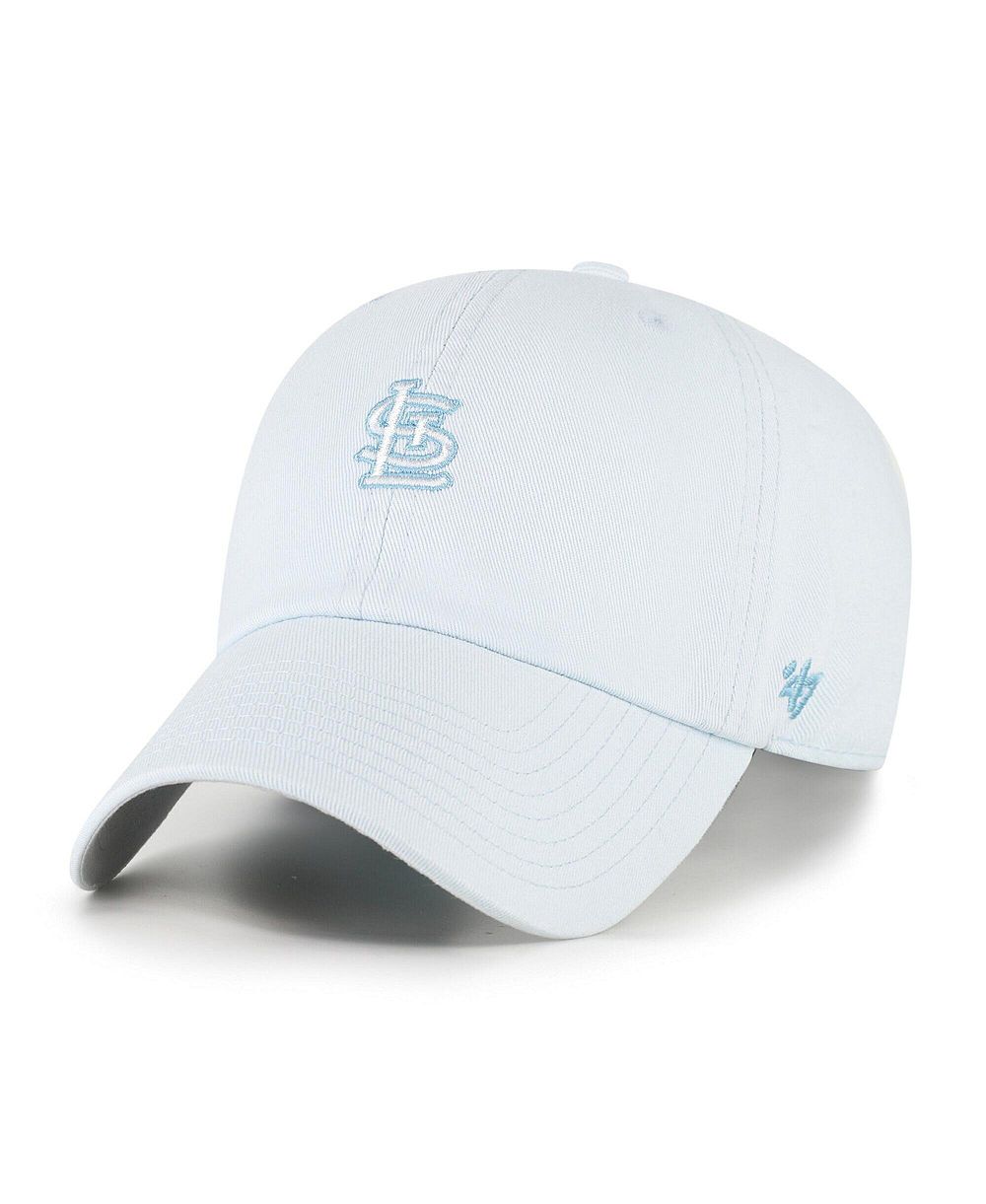 Мужская и женская кепка '47 Brand Light Blue St. Louis Cardinals Pastel Clean Up Adjustable