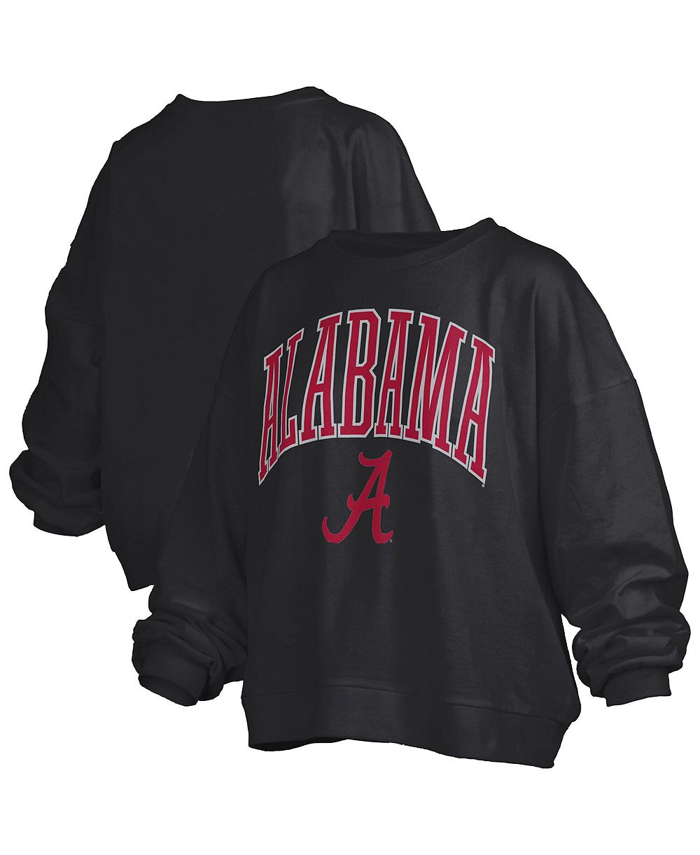 Женский свитшот Pressbox Black Alabama Crimson Tide Plus Size Nelson Janise