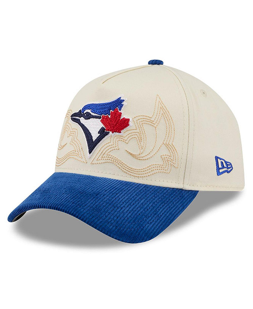New Era Мужская кепка 9FORTY A-Frame регулируемая Western Stitch Stone Toronto Blue Jays