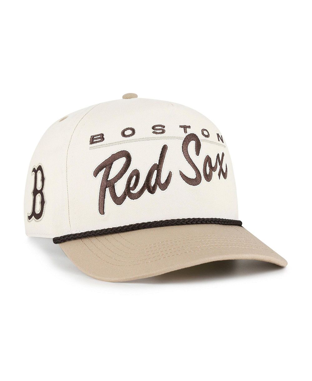 '47 Brand Men's Natural/Tan Boston Red Sox Neutral Terrain Hitch Rope Adjustable Hat