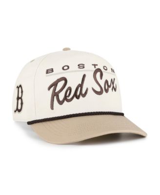 Мужская кепка '47 Brand Natural/Tan Boston Red Sox Neutral Terrain Hitch Rope Adjustable
