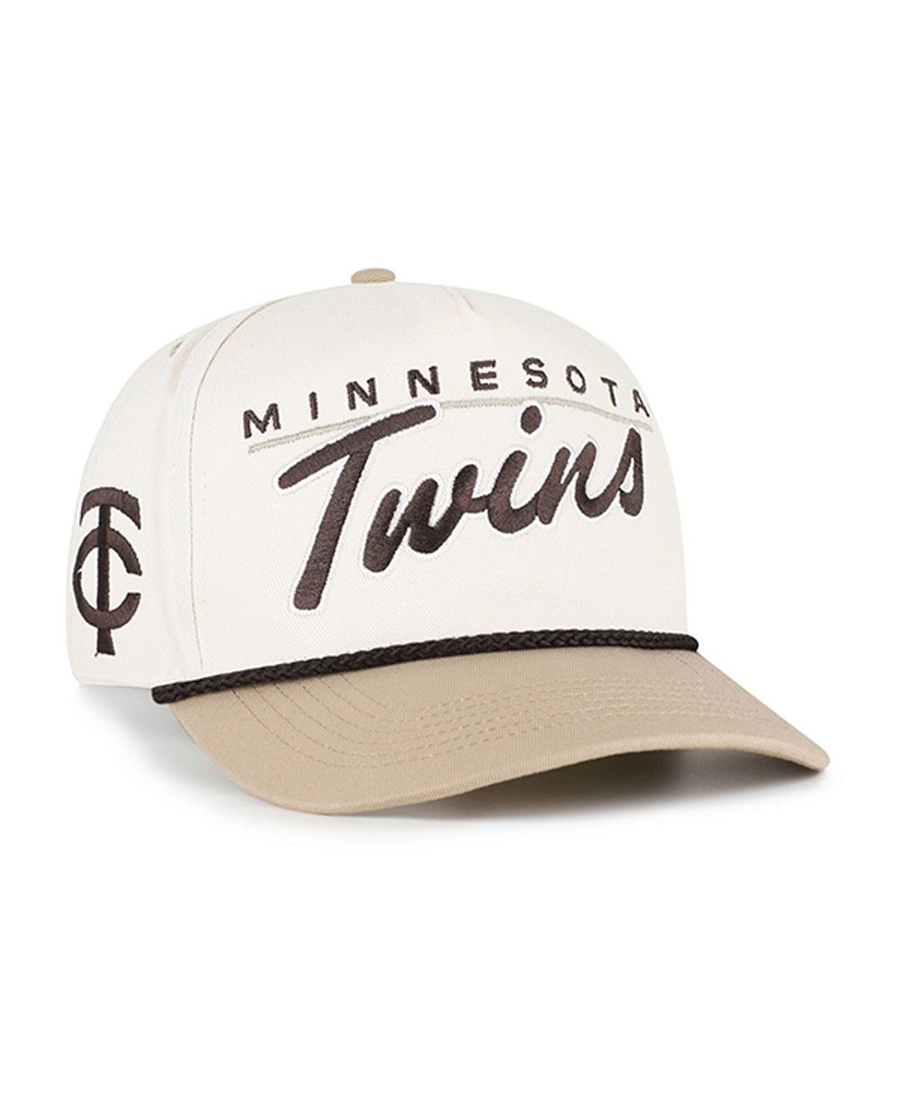 '47 Brand кепка Minnesota Twins Neutral Terrain Hitch Rope, регулируемая, натуральный/бежевый, мужская