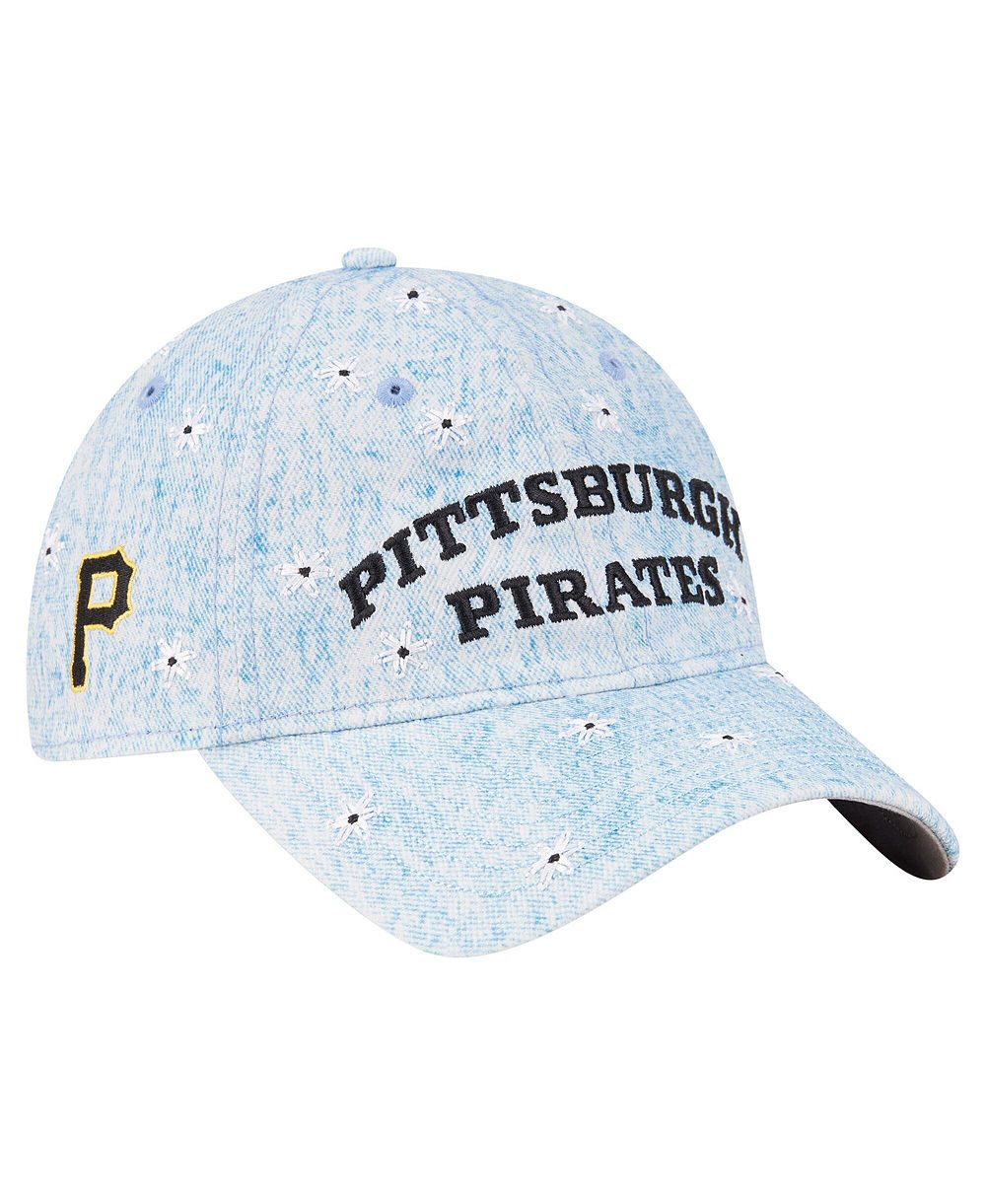 New Era Женская Light Blue Pittsburgh Pirates Daisy All Over 9TWENTY Adjustable Hat