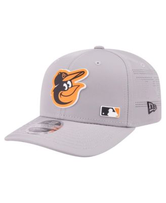 Мужская кепка New Era Gray Baltimore Orioles Laser Perforated 9SEVENTY Adjustable