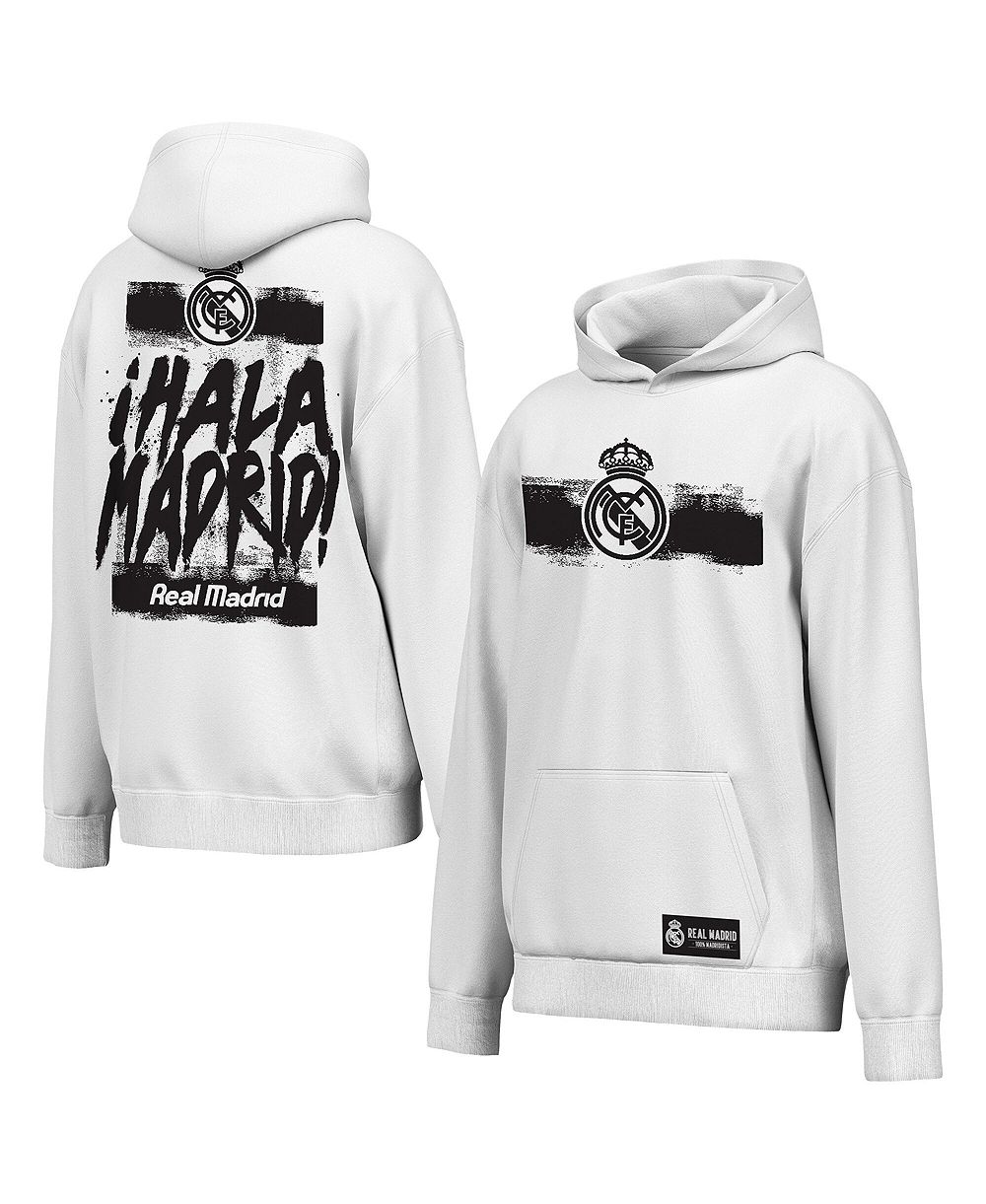 Худи Outerstuff Men's White Real Madrid Chant