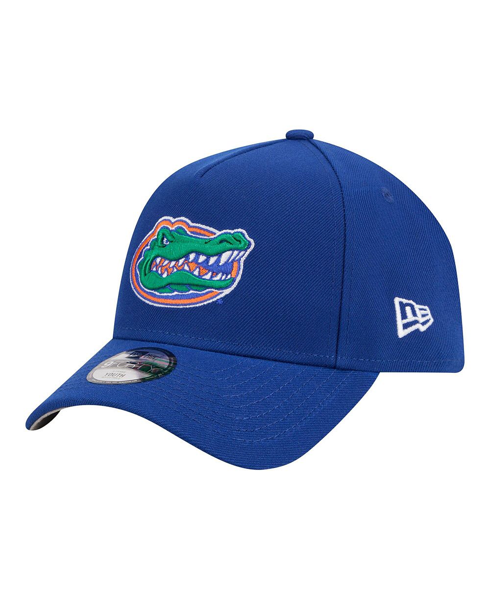 New Era регулируемая кепка 9FORTY A-Frame для мальчиков и девочек Royal Florida Gators