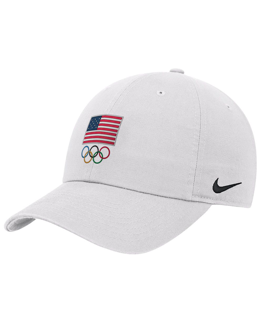 Детская кепка Nike White LA28 Summer Olympics Club Adjustable