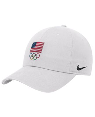 Детская кепка Nike White LA28 Summer Olympics Club Adjustable