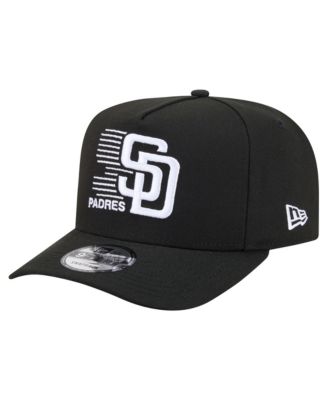 New Era Мужская Black San Diego Padres Motion A-Frame 9FIFTY Snapback Hat