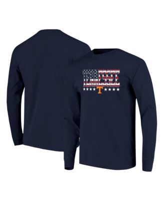 Мужская футболка Image One Navy Tennessee Tall Type с длинным рукавом
