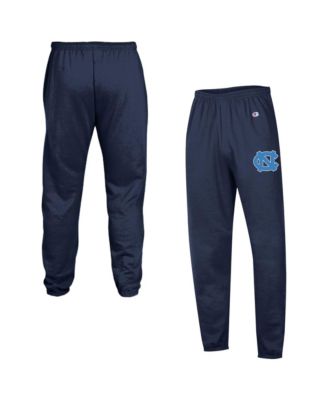 Champion Мужские темно-синие спортивные брюки fleece North Carolina Tar Heels Power Blend Banded
