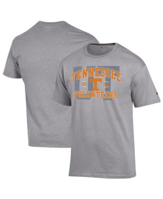 Champion Men's Heather Gray Tennessee  Varsity T-Shirt