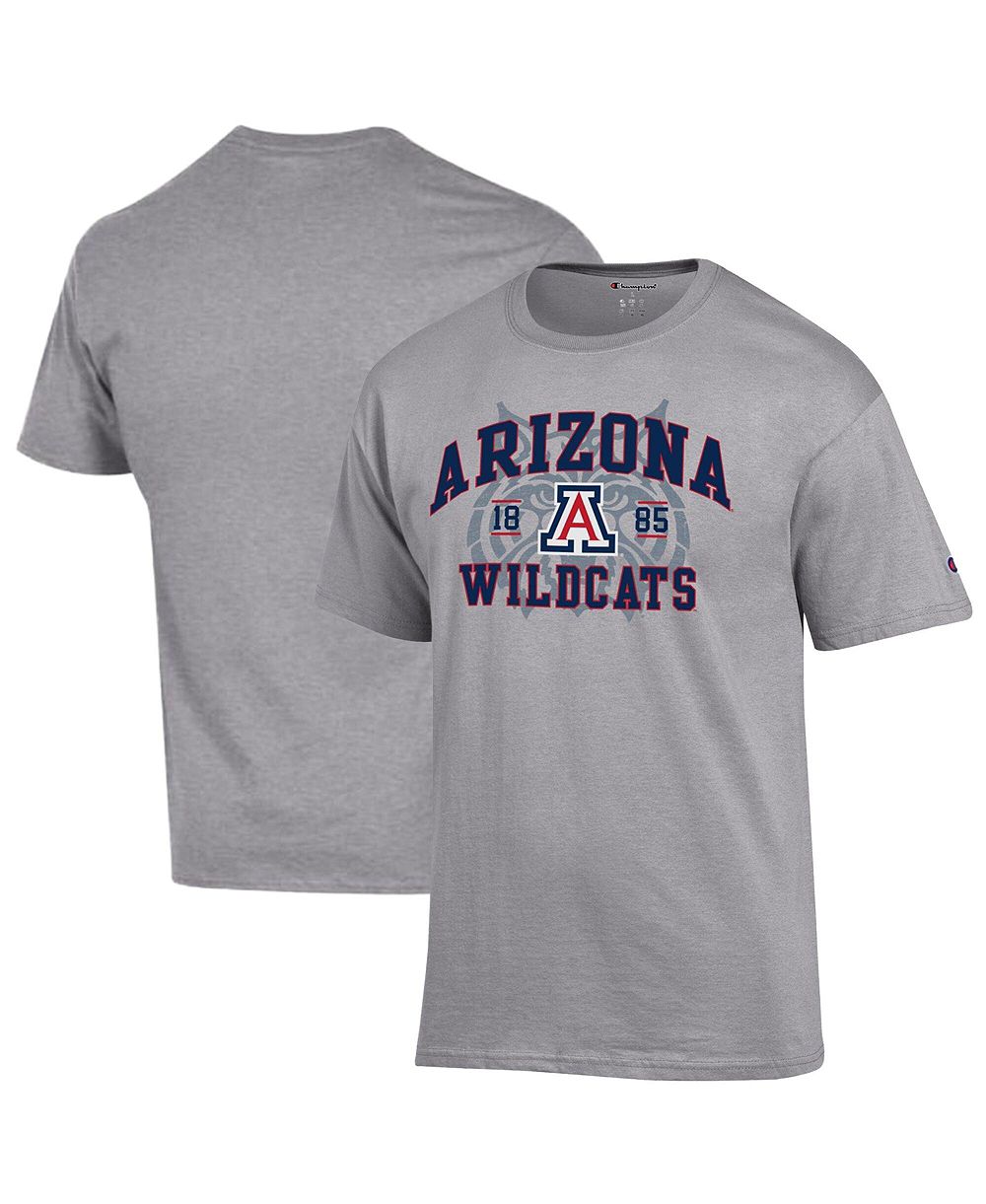 Мужская футболка Champion Heather Gray Arizona Wildcats Varsity