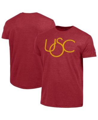 Champion Men's Cardinal USC Trojans Triumph Tri-Blend T-Shirt
