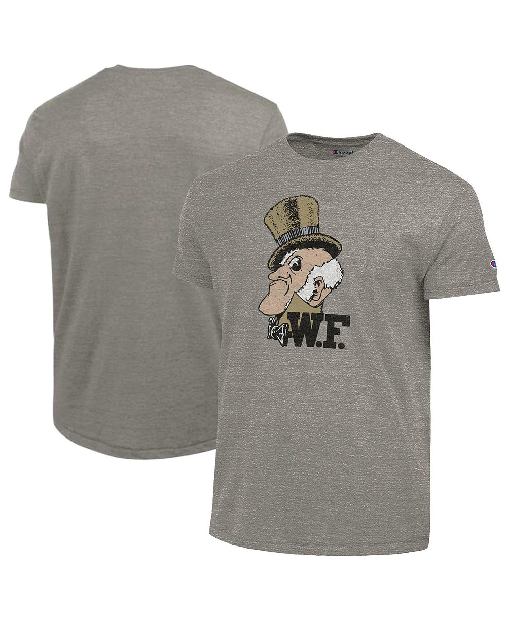 Champion Men's Charcoal Wake Forest Demon Deacons Triumph Tri-Blend T-Shirt