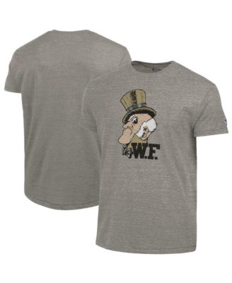 Мужская футболка Champion Charcoal Wake Forest Demon Deacons Triumph Tri-Blend
