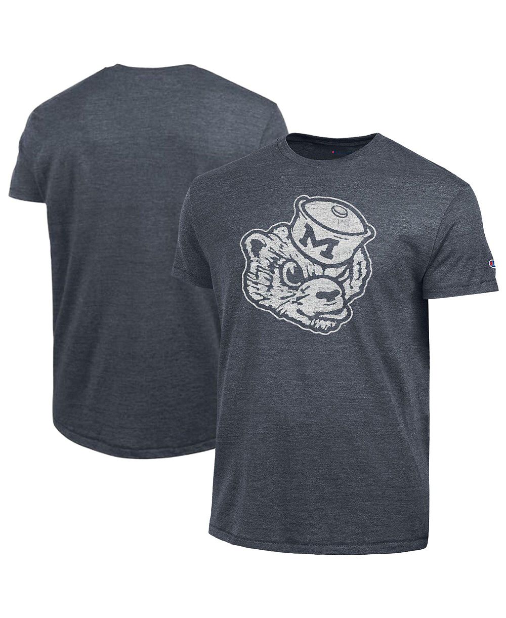 Champion Мужская футболка Michigan Wolverines Triumph Tri-Blend
