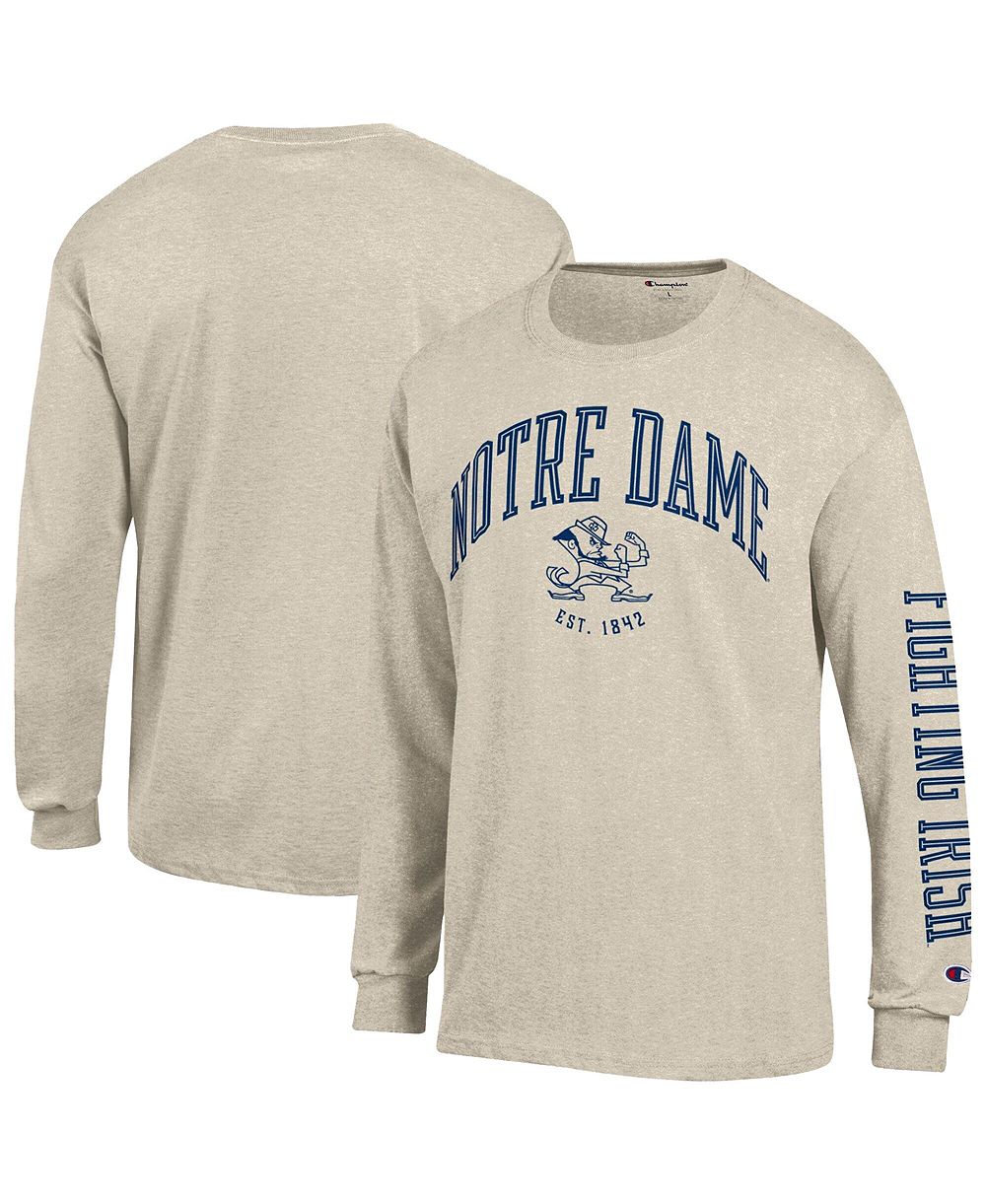 Мужская футболка Champion Notre Dame Fighting Irish Long-Sleeve