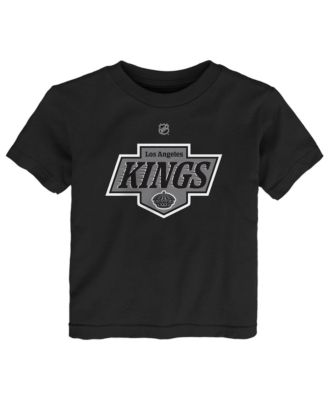 Outerstuff Baby Boys and Girls Black Los Angeles Kings Primary Logo T-Shirt