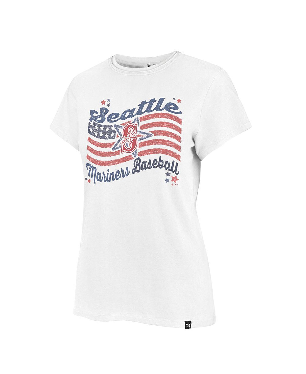 Женская футболка 47 Brand Seattle Mariners Americana Regional Frankie White