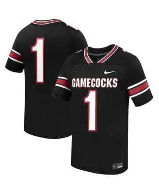 Мужская джерси Nike #1 Black South Carolina Gamecocks Alternate Replica Football