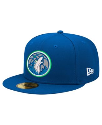 New Era Men's Blue Minnesota Timberwolves 59FIFTY Fitted Hat