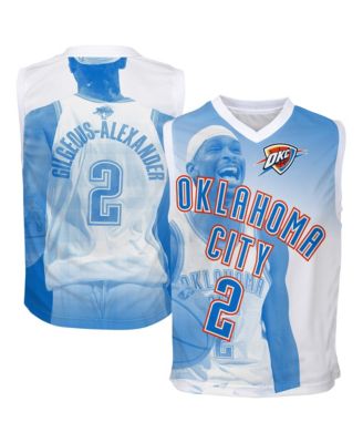 Детская джерси Outerstuff Big Boys and Girls Shai Gilgeous-Alexander Blue Oklahoma City Thunder Hometown Fashion