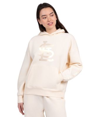 Худи Starter Women's Cream St. Louis Cardinals Pastel Relaxed