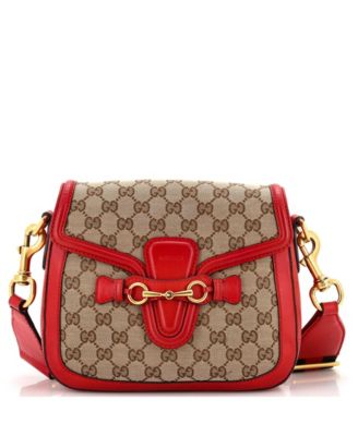Pre-Owned Gucci Lady Web Shoulder Bag GG Canvas