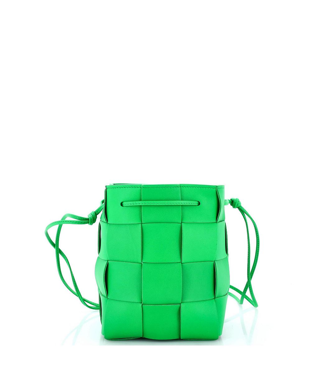 Сумка Bottega Veneta Small Cassette Bucket Bag Maxi Intrecciato Leather (б/у)