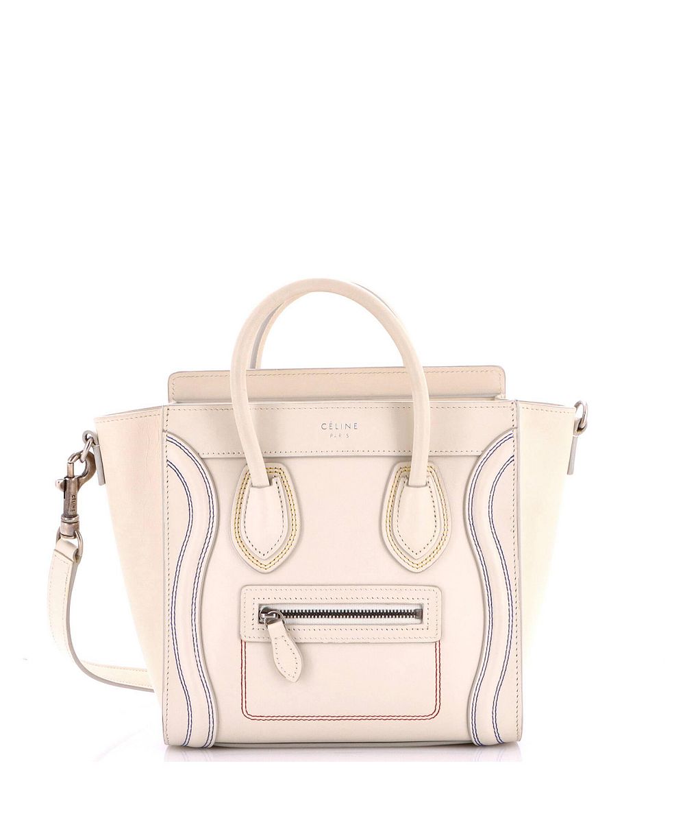 Сумка-кроссбоди Pre-Owned Celine Nano Luggage Smooth Leather