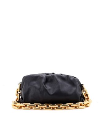 Pre-Owned Bottega Veneta The Chain Pouch Leather