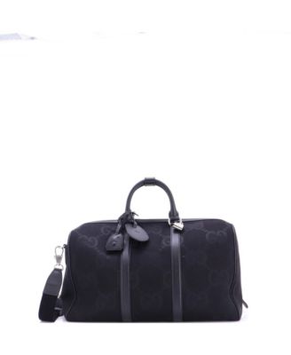 Б/у сумка Gucci Small Convertible Duffle Bag Jumbo GG Canvas